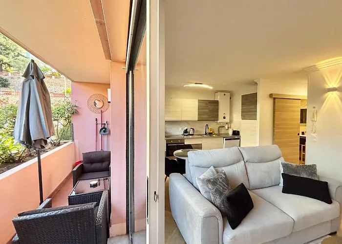 Apartment Renove Climatise 4 Voyageurs Menton